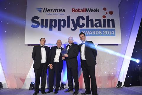 Sweaty Betty with Torque Logistics won The Allport Cargo Services International Supply Chain Project of the Year